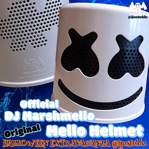DJ Marshmello Music Other - Official DJ Marshmello Original Mello Helmet - Authentic Collectable OS Fits All